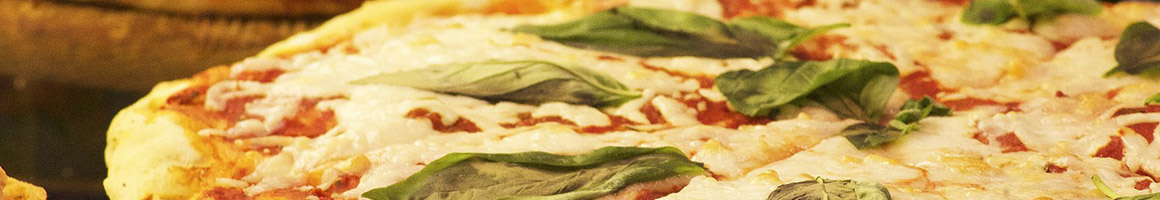 Eating Italian Pizza at Salerno's Ristorante & Pizzeria restaurant in Philadelphia, PA.